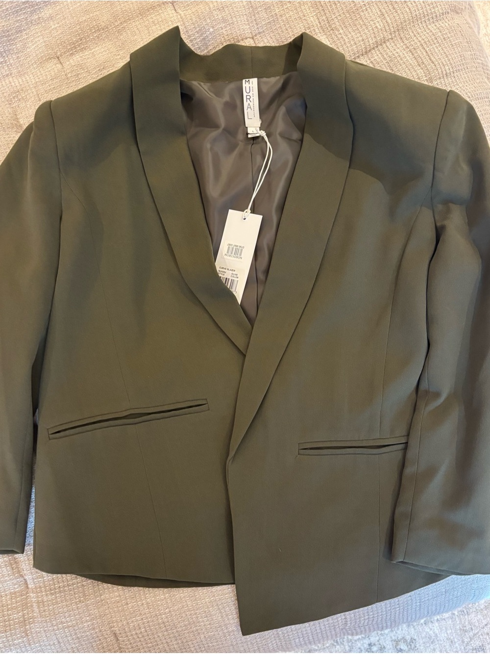 Mural Olive Green Blazer